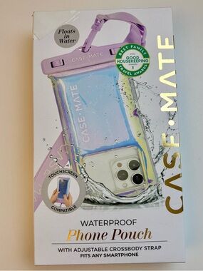 Case-Mate Iridescent Waterproof Phone Pouch